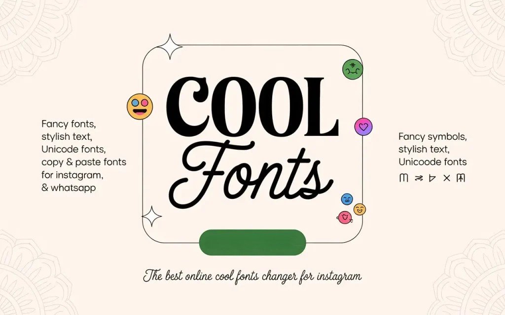 Stylish Text for WhatsApp Fonts, Symbols & Cool Text